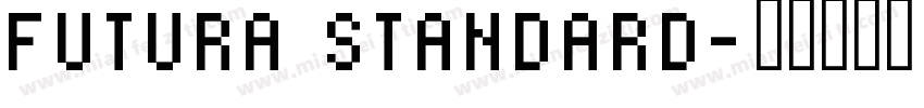 FUTURA STANDARD字体转换